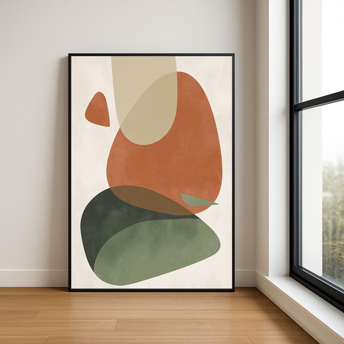 High Resolution Abstract Geometric Wall Art