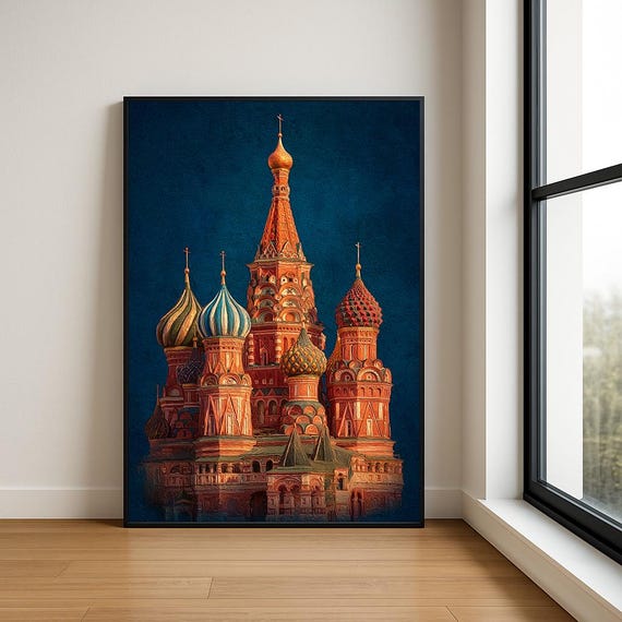 High Resolution Landmark Oil Painting