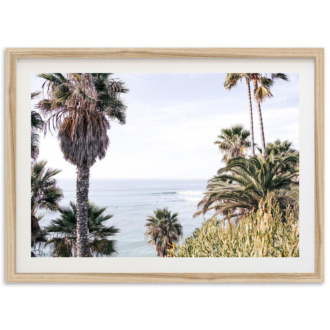 Swamis Beach Encinitas San Diego Travel Poster