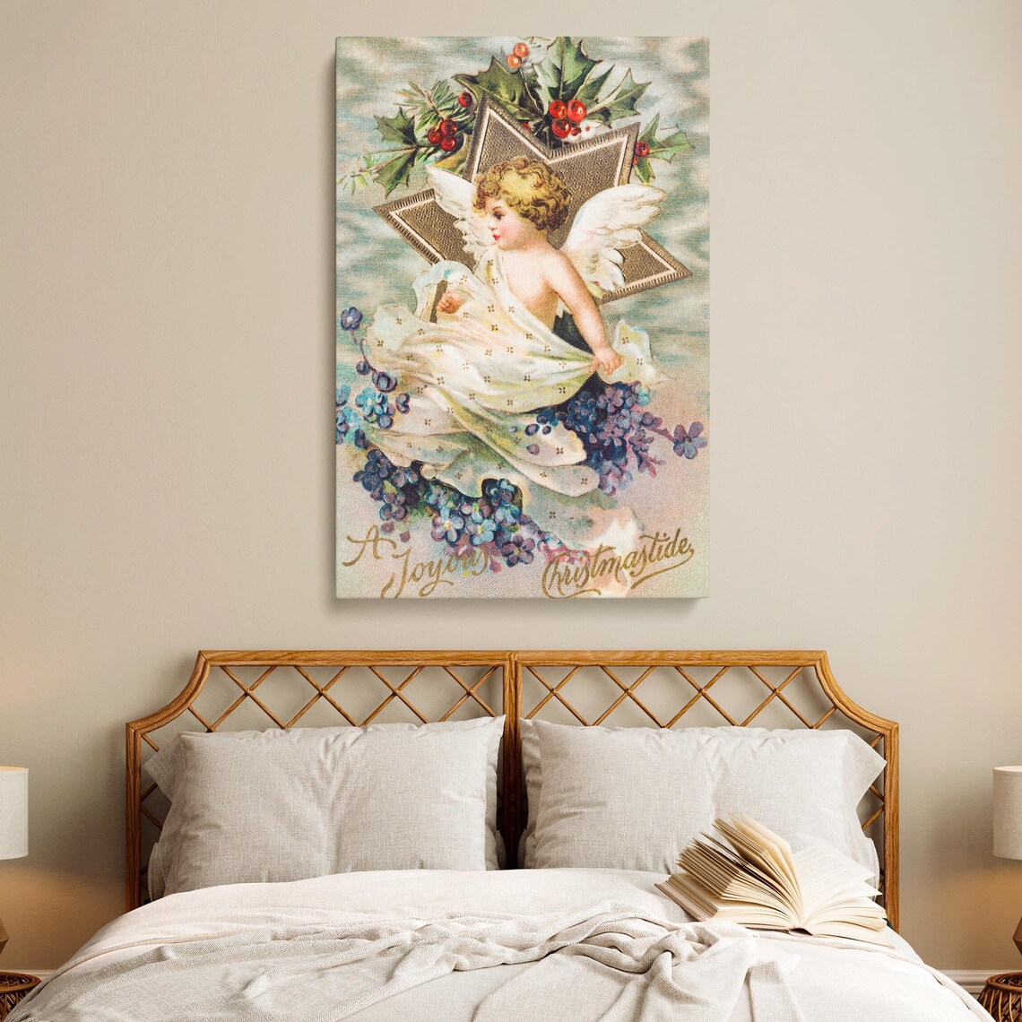 Vintage Angel Christmas, A Joyous Christmastide - Image 2