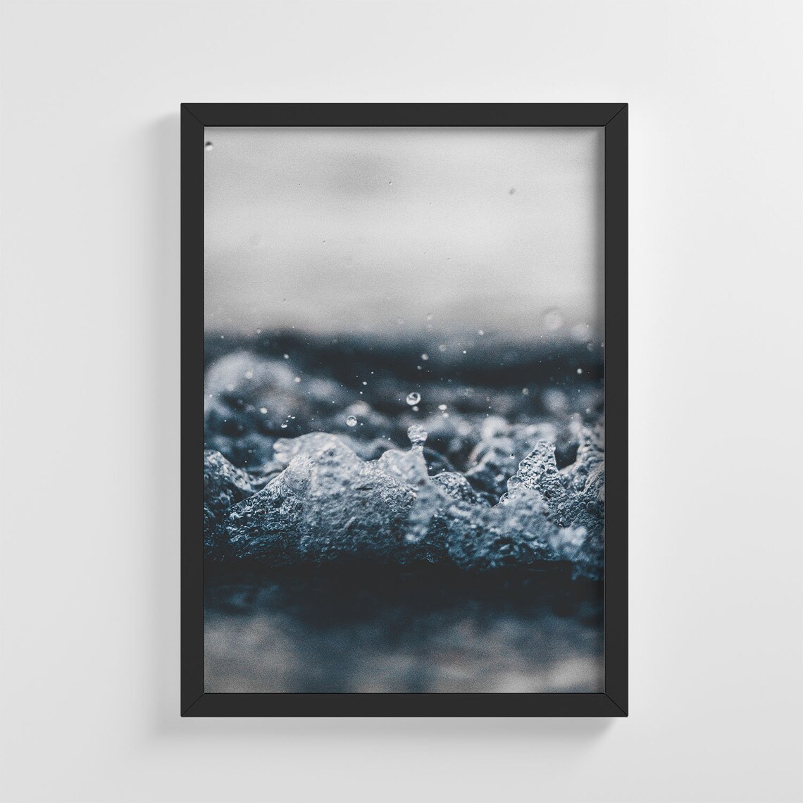 Sparkling Sea Ocean Water Photo, Nature Art Print