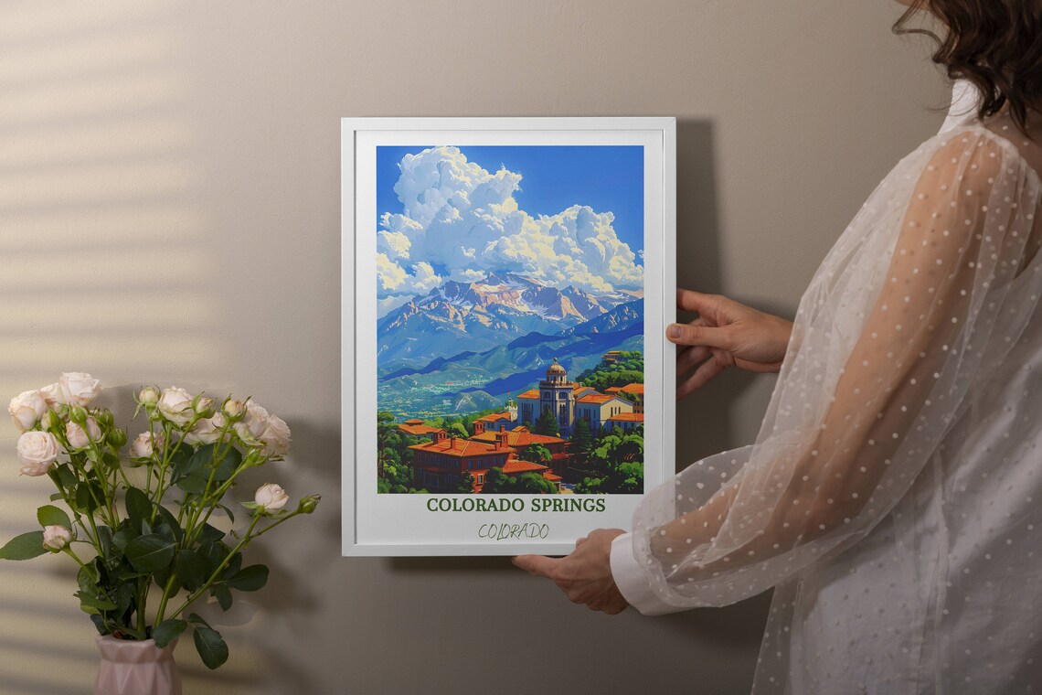 The Broadmoor Hotel With Mountain View In Colorado Springs Poster - Image 4