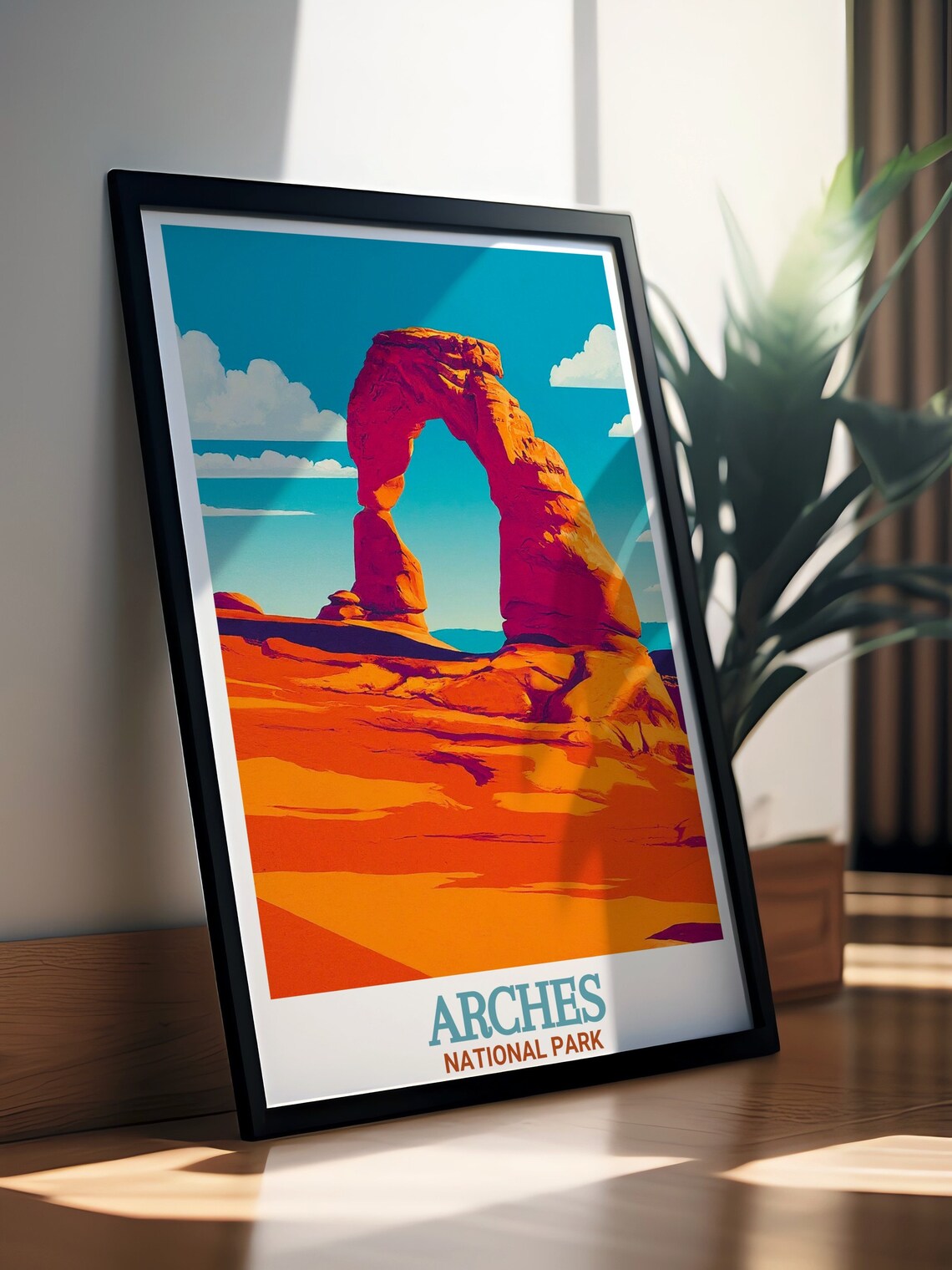 Arches National Park Delicate Arch Red Rock Desert Utah Poster - Image 3