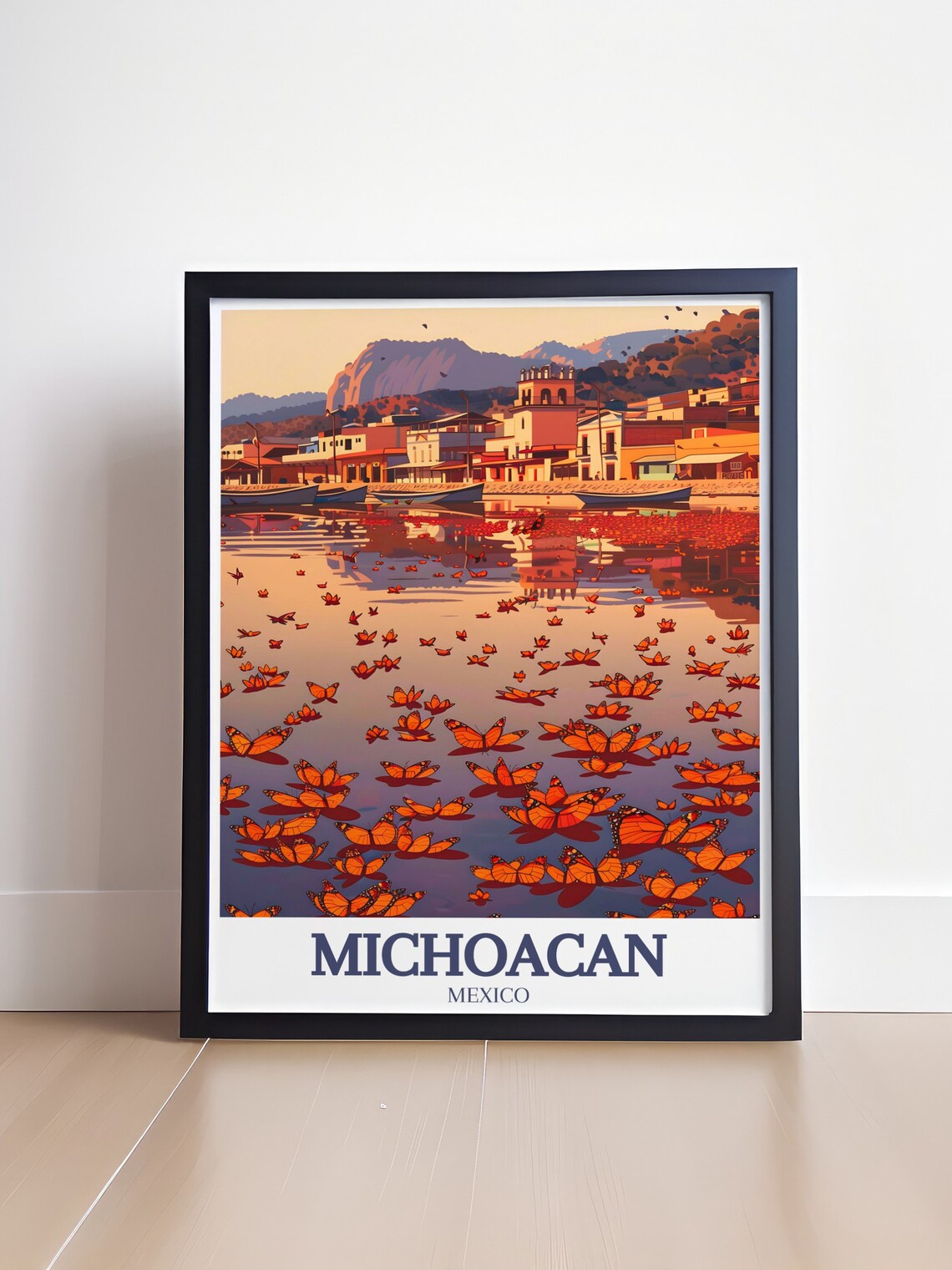 Michoacan Monarch Butterfly Biosphere Reserve Travel Poster - Image 4