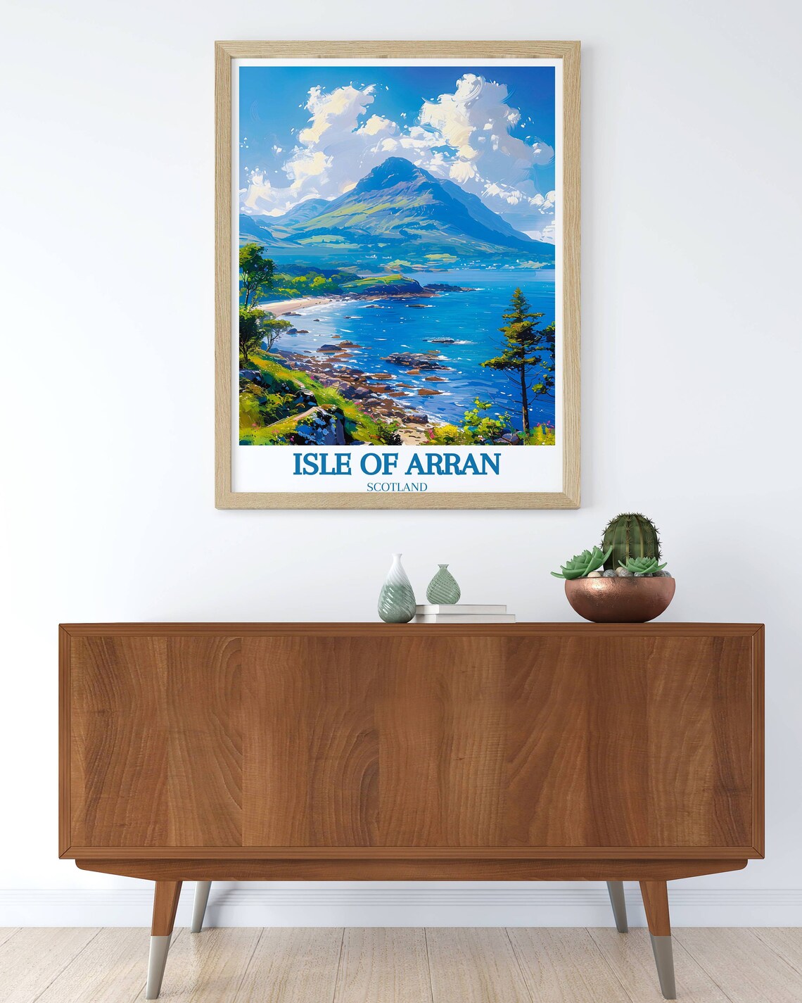 Isle Of Arran Travel Poster, Scotland Art Print - Image 3