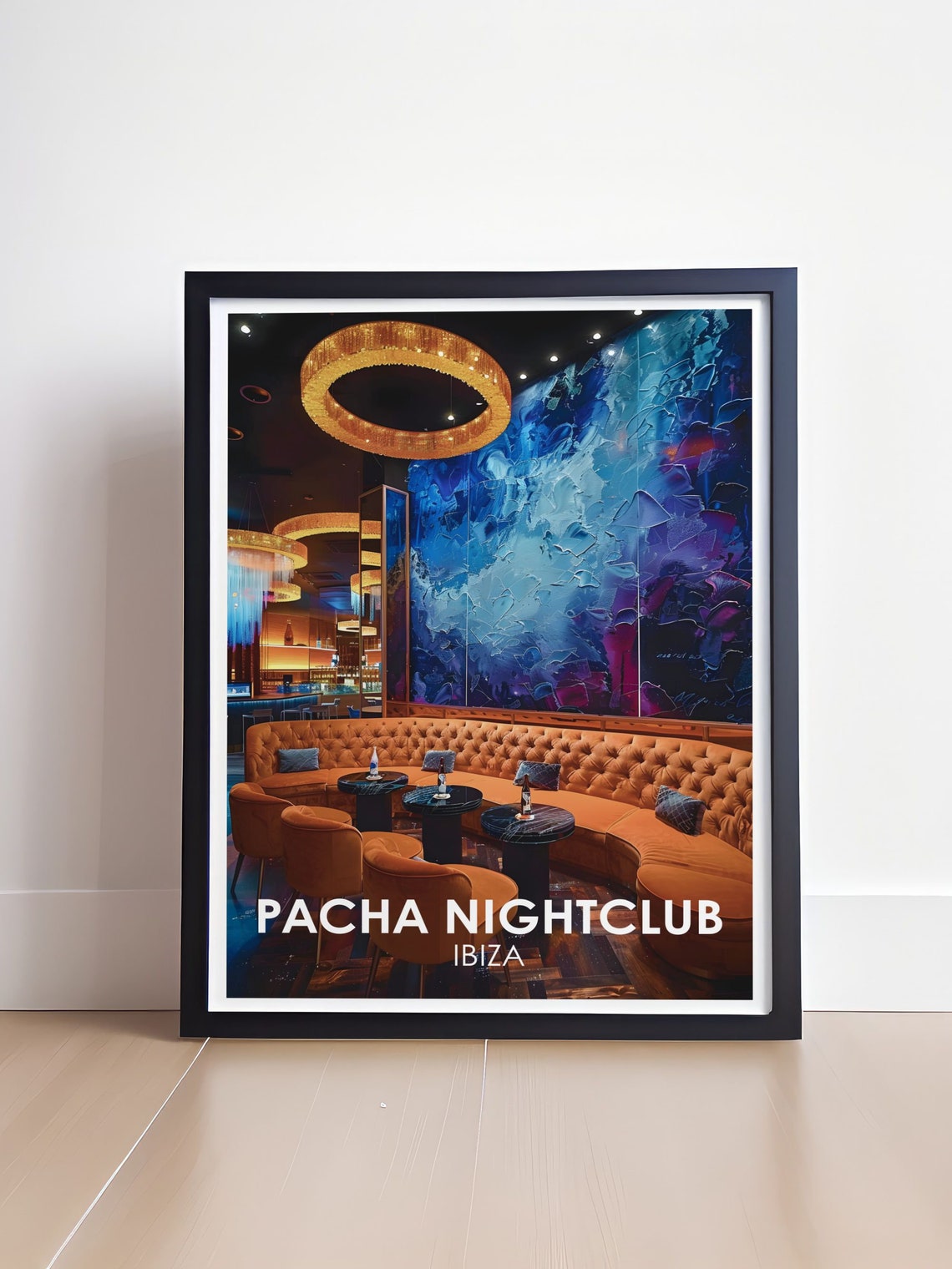 Vintage Pacha Nightclub Poster Pacha Nightclub Poster Pacha Nightclub Vintage Travel Poster For Vip Lounge Decor - Image 4