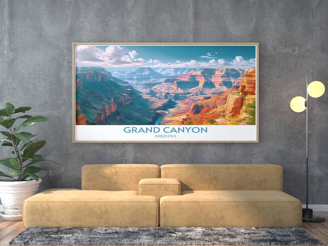 Grand Canyon Arizona National Park Vista Canyon Walls Poster - Image 4