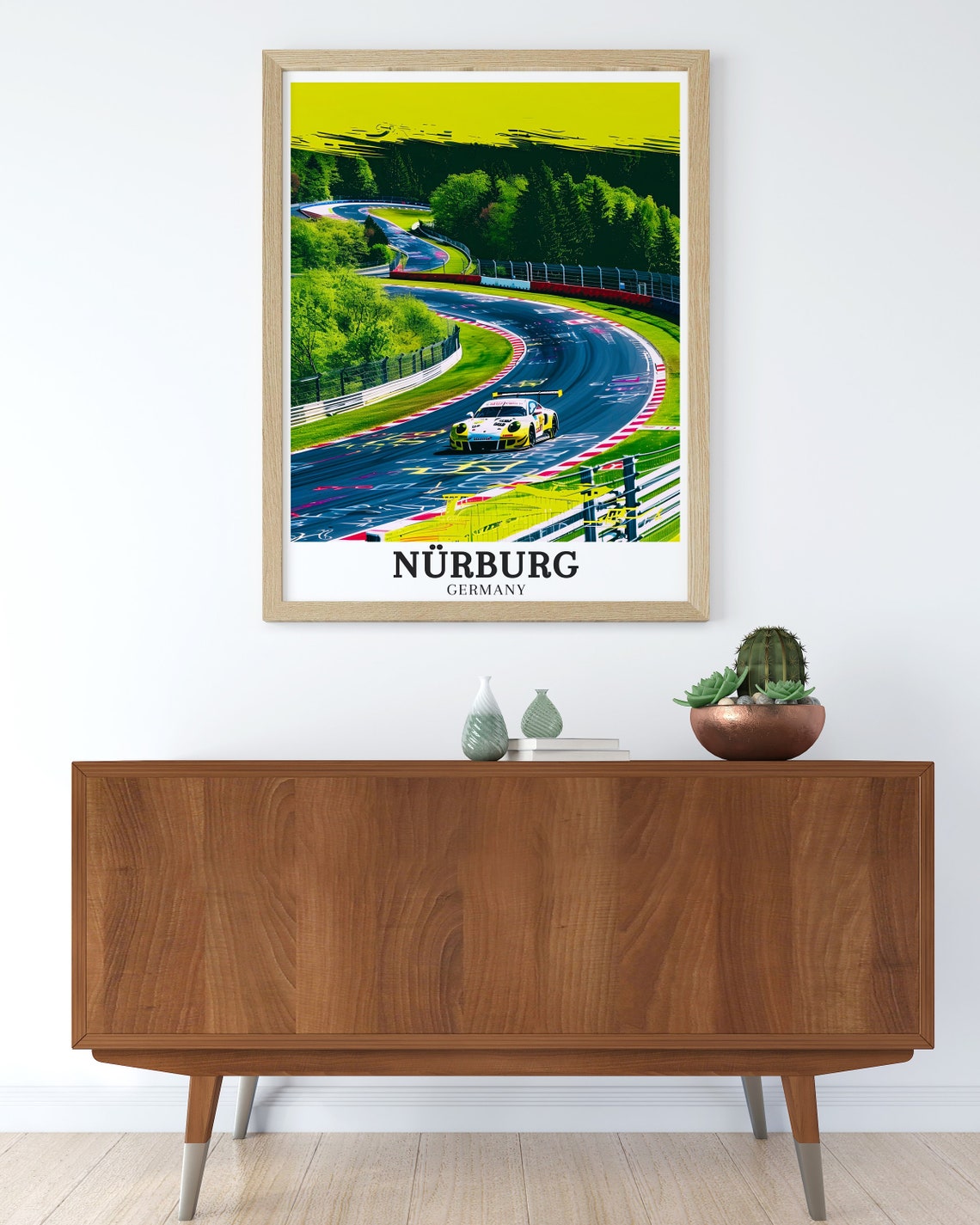 Nrburg Poster Ahrweiler Nrburgring Print Ahrweiler Nrburgring Decor Ahrweiler Nrburgring Gift Nrburg Decor Nrburg Print - Image 3