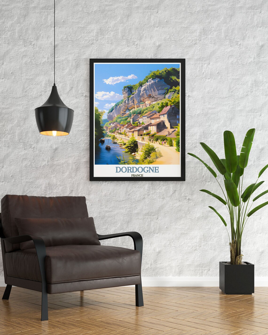 Dordogne France, La Roque-Gageac Travel Poster - Image 2