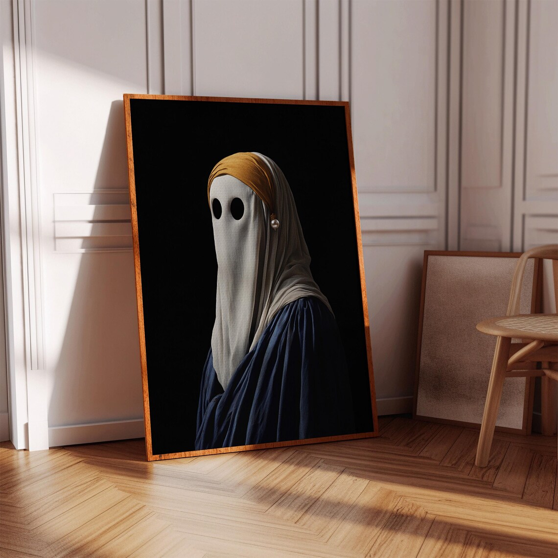 Ghost With A Pearl Earring, Spooky Vermeer Twist - Image 4