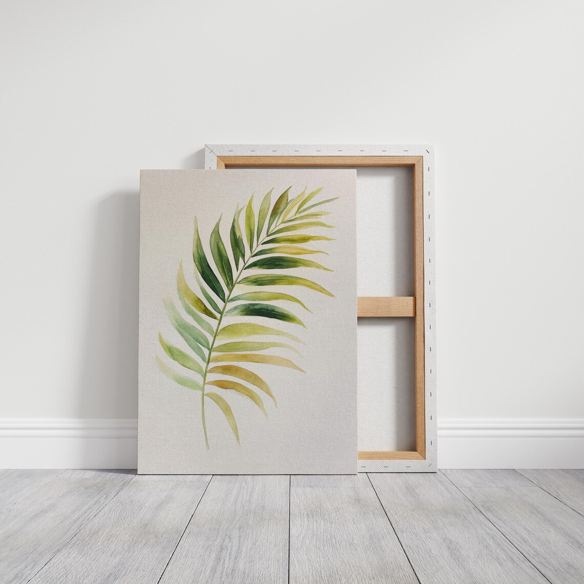 Palm Leaf Watercolor Art Print, Tropical Botanical - Image 5