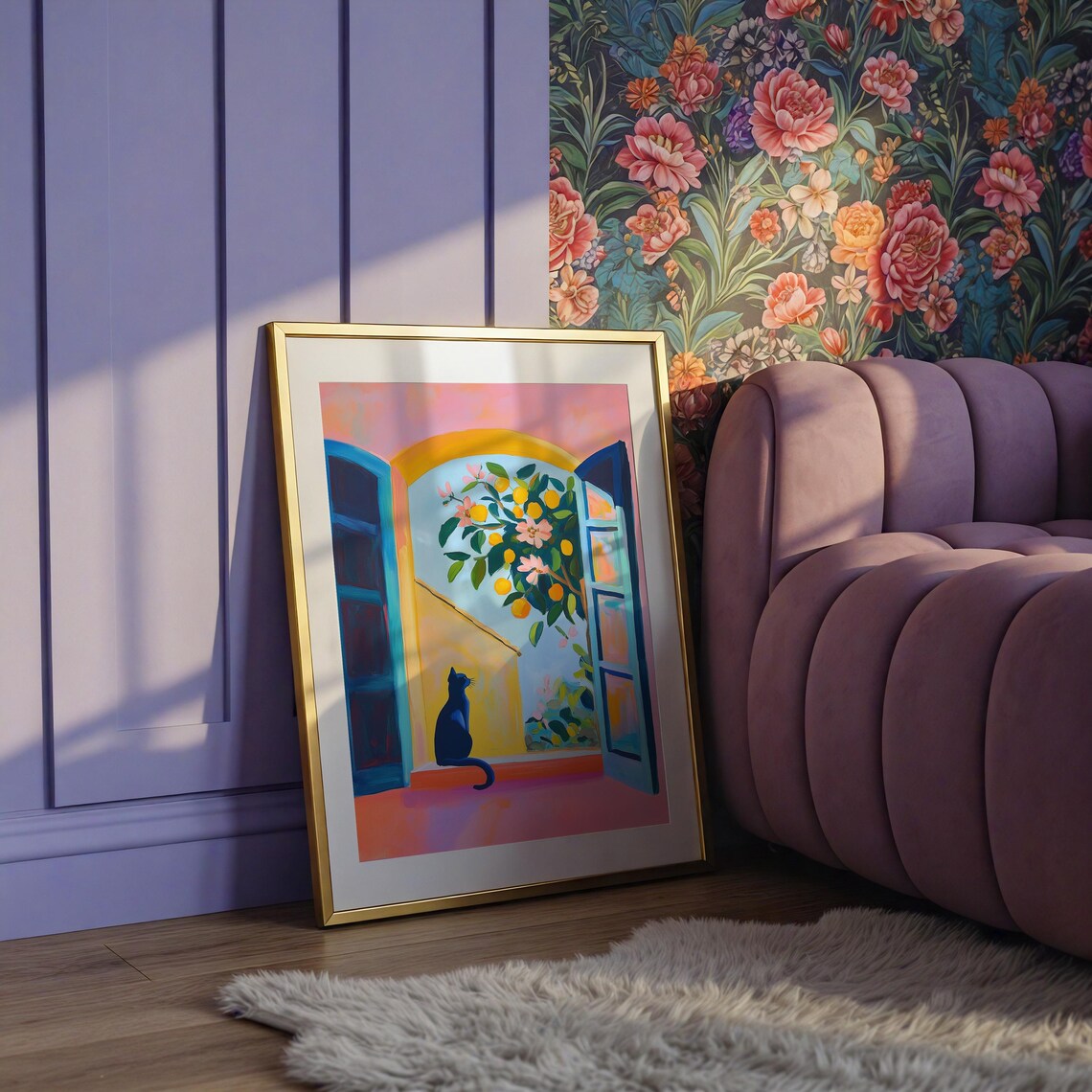 Open Window by Matisse-Inspired Fauvism Art Print - Image 2