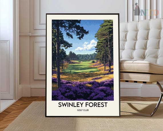 Swinley Forest Poster Wall Art Print Photo Decor Berkshire