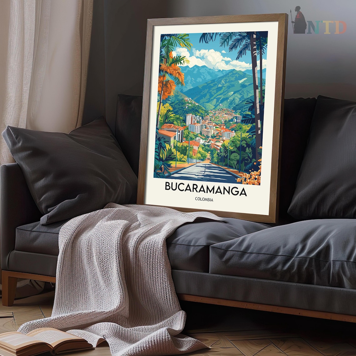 Bucaramanga Colombia Travel Poster, South America - Image 3
