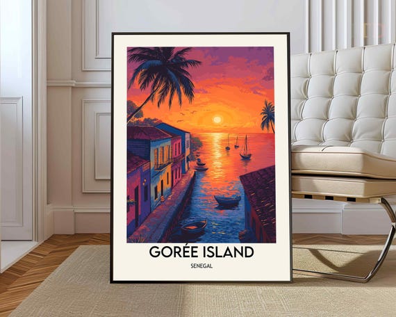 Goree Island Print Wall Art Poster Photo Senegal