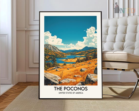 The Poconos Print The Poconos Wall Art The Poconos Poster The Poconos Photo The Poconos Poster Print The Poconos Mountains Poster