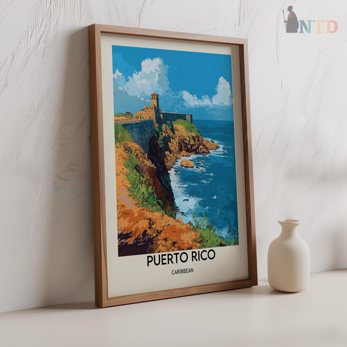 Puerto Rico Print Puerto Rico Wall Art Puerto Rico Poster Puerto Rico Photo Puerto Rico Poster Print San Juan Puerto Rico Poster - Image 2