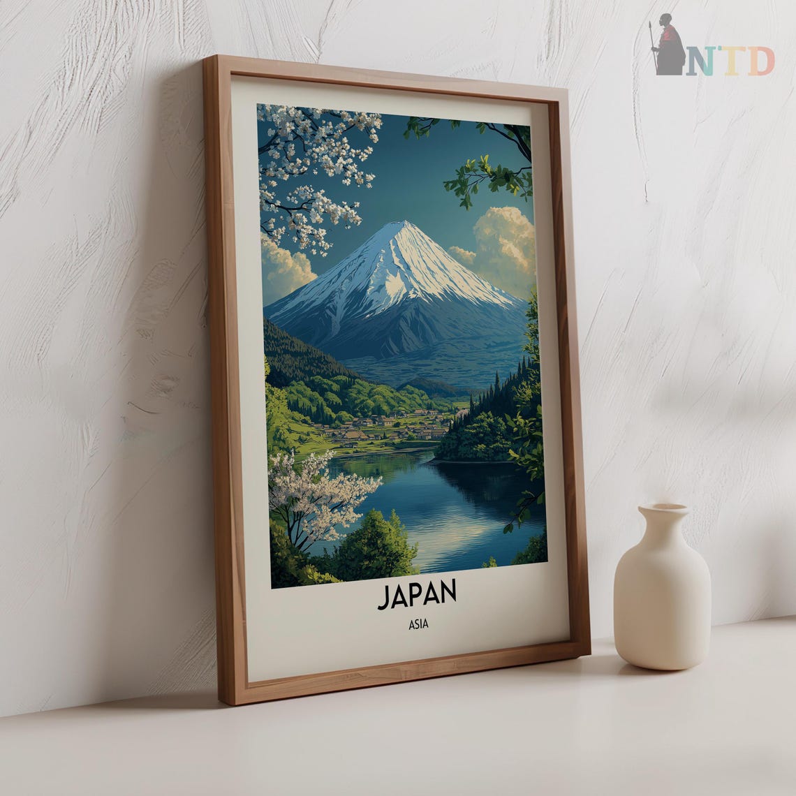 Japan Print Japan Wall Art Japan Poster Japan Photo Japan Poster Print Japan Travel Poster Japan Tokyo Kyoto Osaka Yokohama City - Image 2