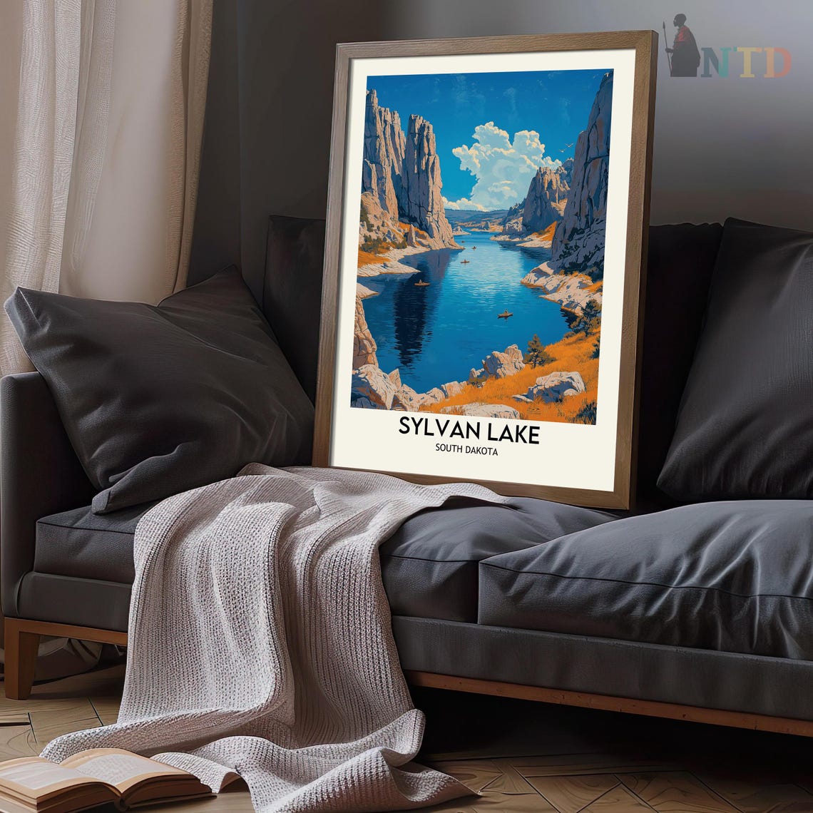 Sylvan Lake Print Sylvan Lake Wall Art Sylvan Lake Poster Sylvan Lake Photo Sylvan Lake South Dakota Custer State Park Sylvan Lake - Image 3