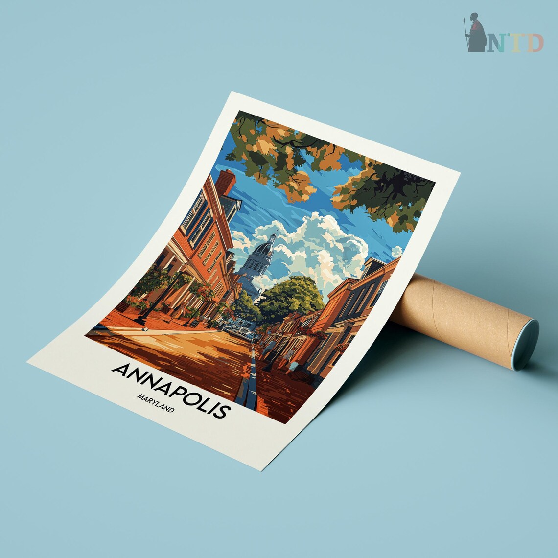Annapolis Travel Poster, United States Photo Print - Image 3
