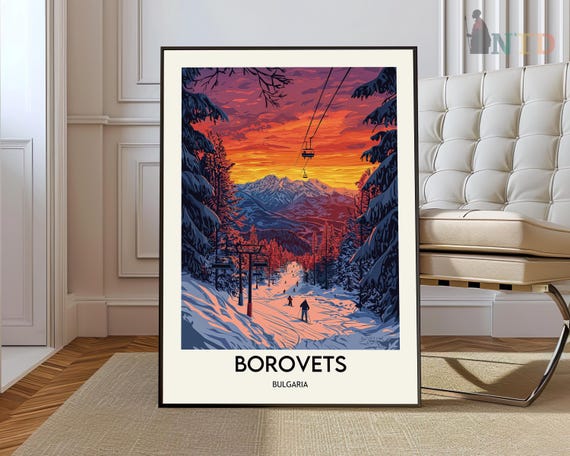 Borovets Ski Resort Print Borovets Ski Resort Wall Art Borovets Ski Resort Poster Borovets Ski Resort Photo Borovets Ski Resort Bulgaria