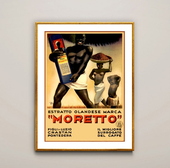 Estratto Olandese Marca Moretto Vintage Fooddrink Poster Poster Paper Or Print Gift Idea Wall Decor