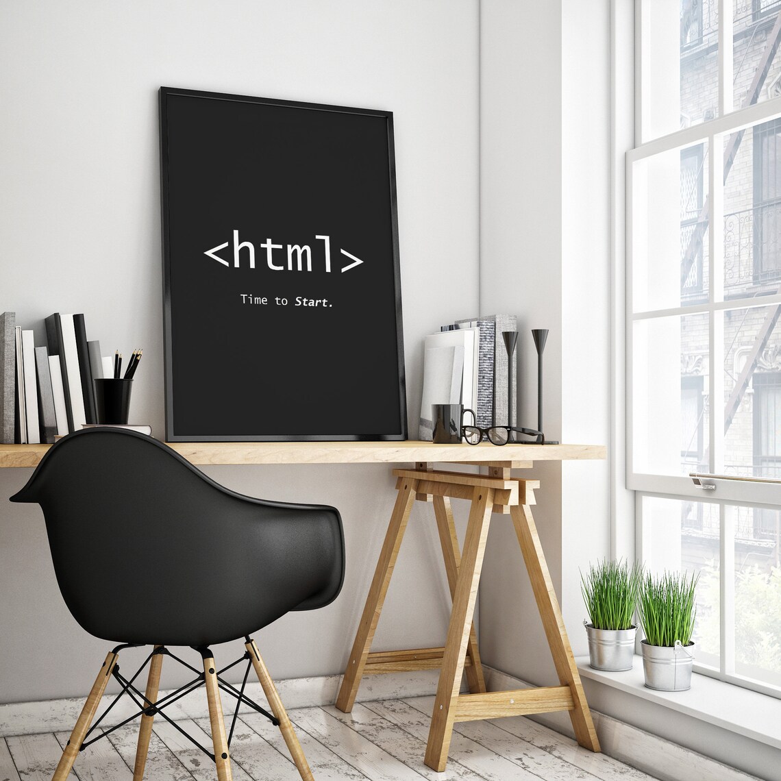 Html Poster, Coding Quote for Computer Room Decor - Image 4