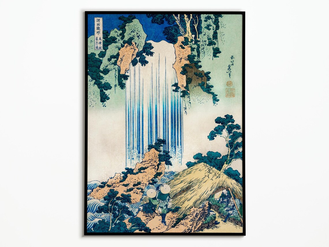 Hokusai Japanese Art Print, Master of Japan