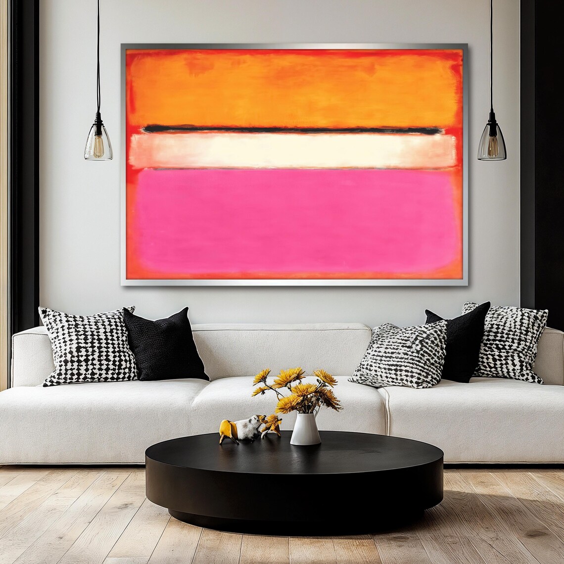 Mark Rothko Abstract Art Print, Modern Color Field - Image 2