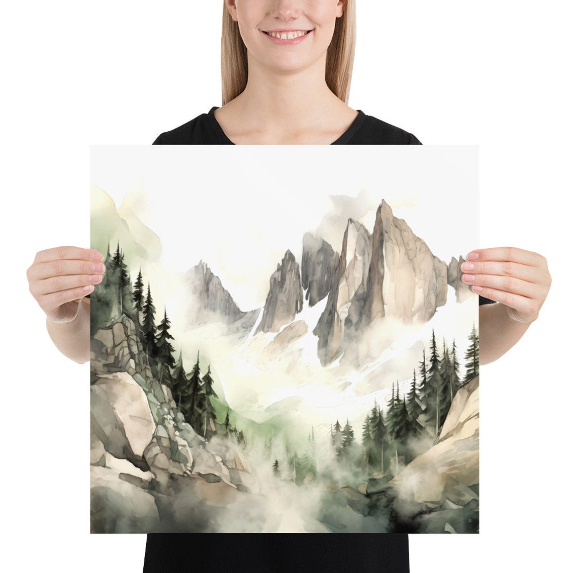 Rocky Mountain National Park Print Nature Wall Art Colorado Scenery Decor Home Decor Gift Art - Image 2
