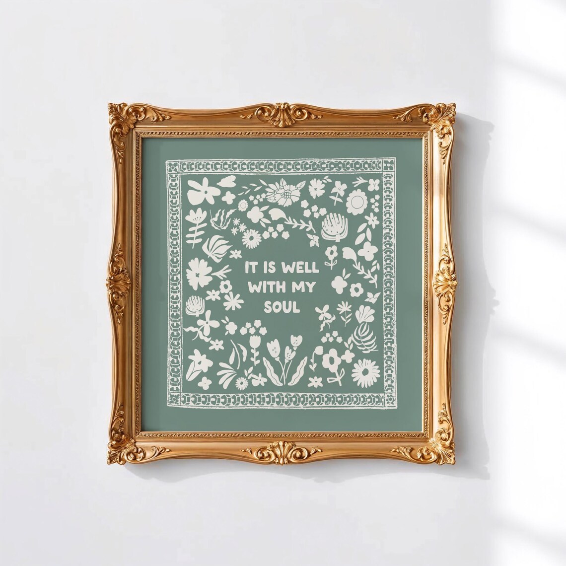 It Is Well Christian Illustration Art Print - Image 5
