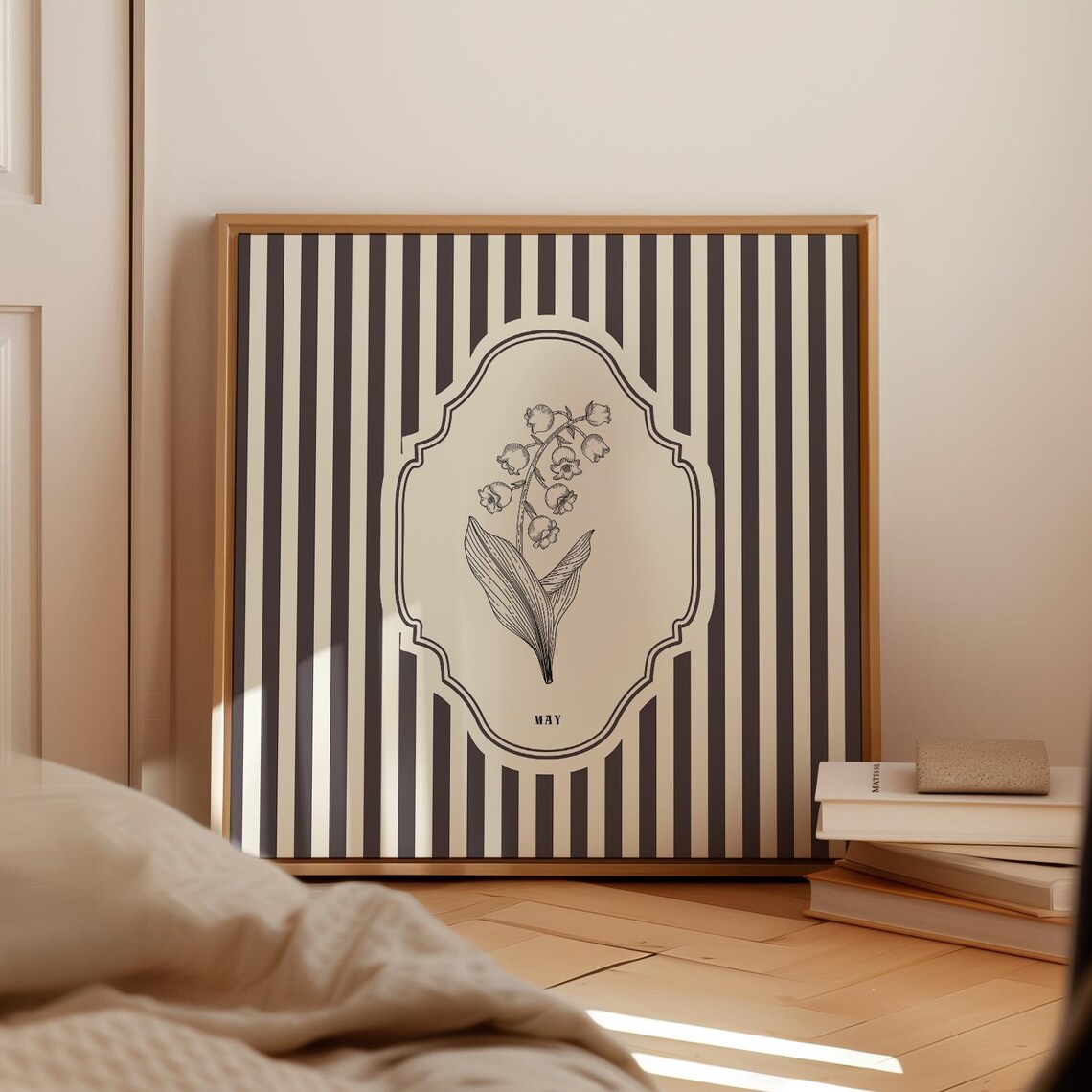 May Birth Month Flower, Personalized Gift Print - Image 2