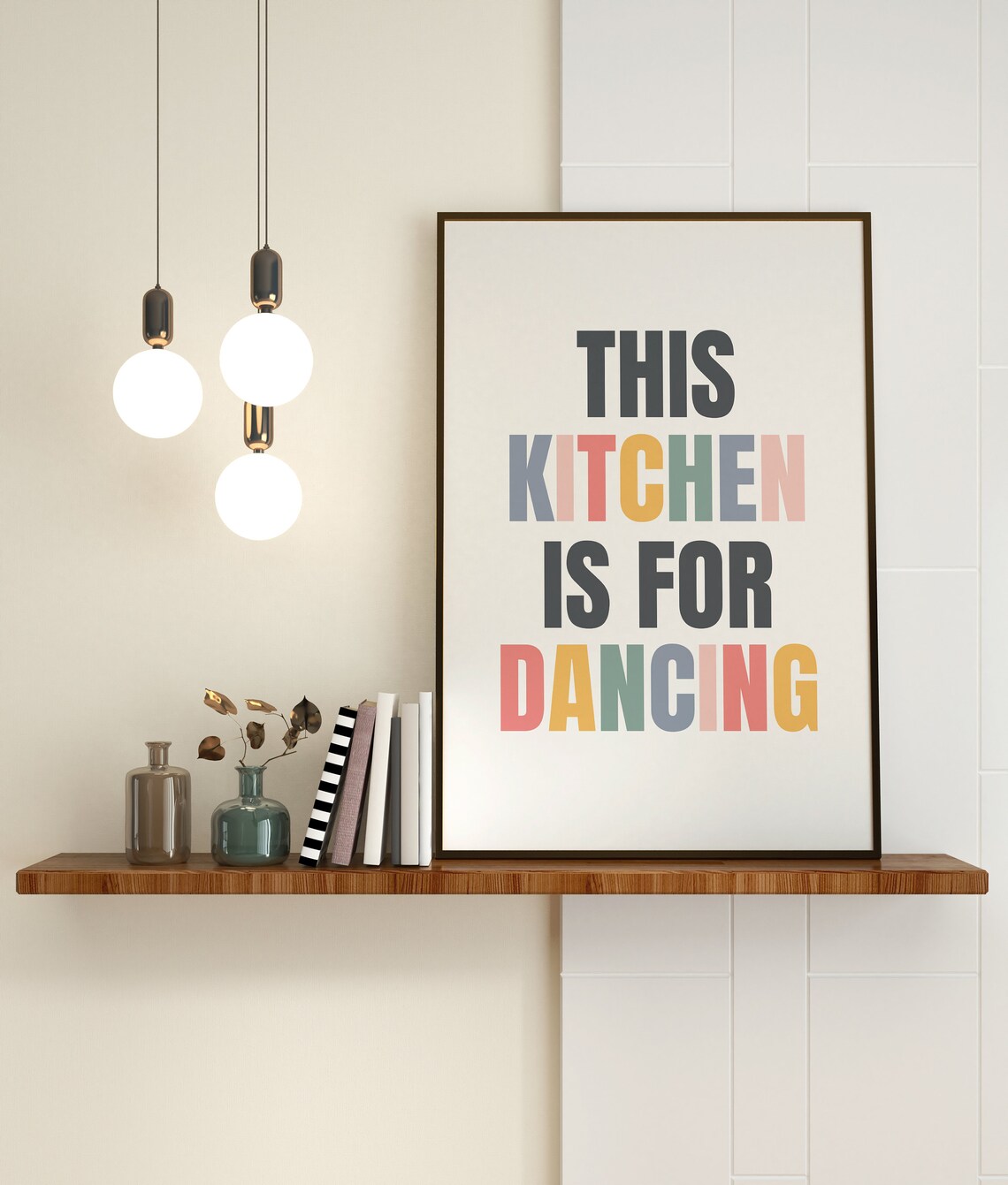 This Kitchen Is For Dancing Kitchen Decor Poster - Image 4