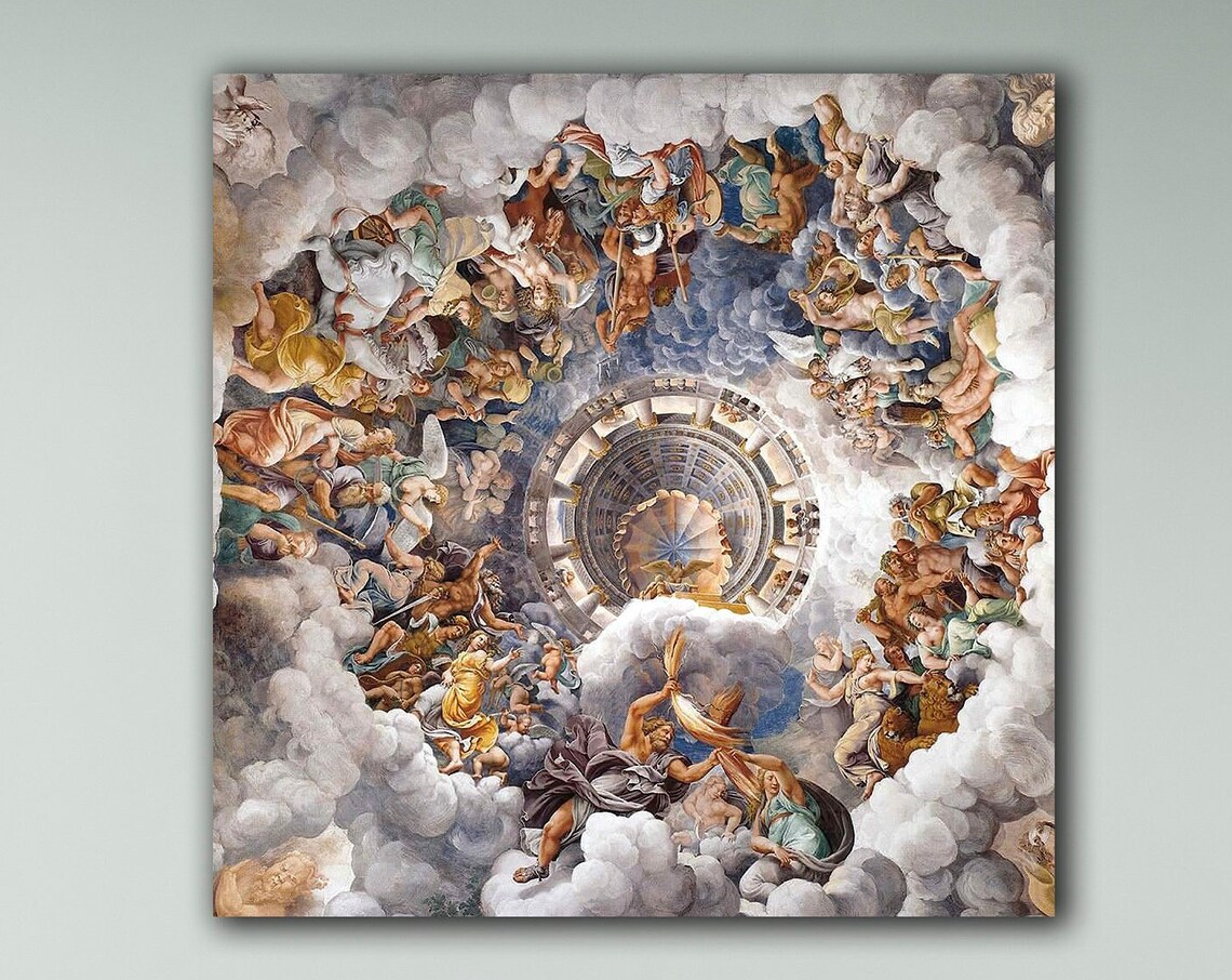 Fall Of The Giants, Giulio Romano Art Print