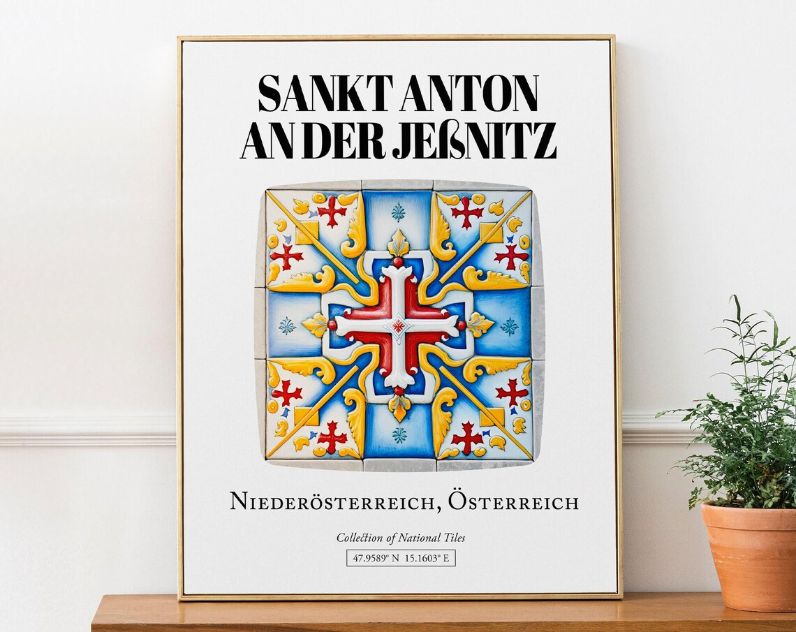 Sankt Anton An Der Jenitz Travel Poster, Austria