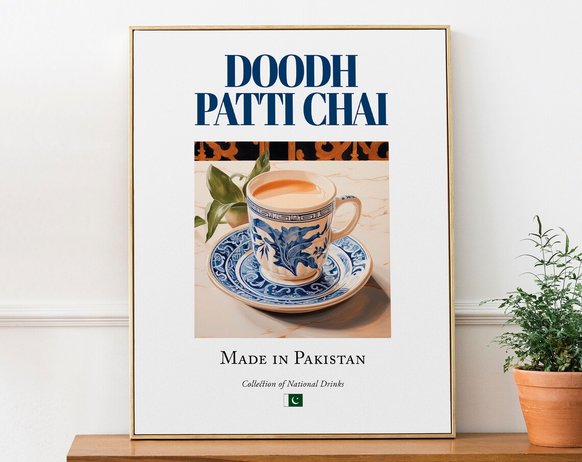 Doodh Patti Chai, Traditional Pakistani Beverage