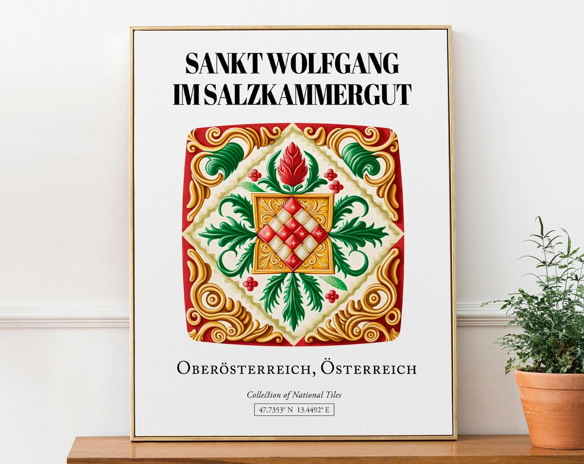 Sankt Wolfgang Im Salzkammergut Travel Poster