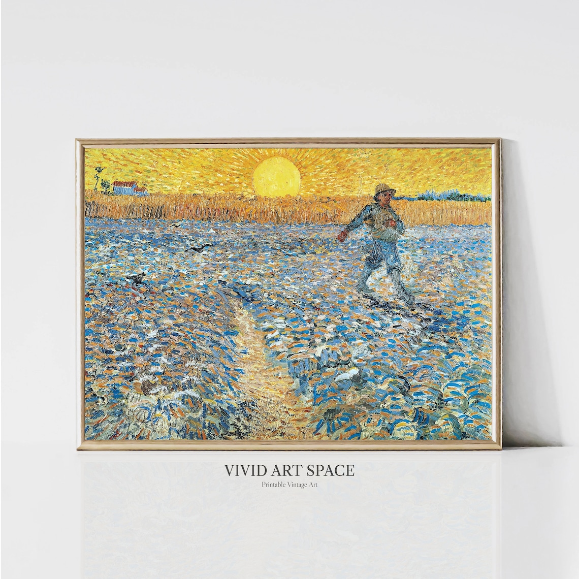 The Sower by Vincent Van Gogh, Landscape Art Print