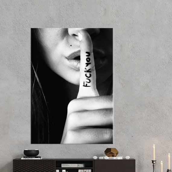Canvas Art Decor Home Nude Bedroom Poster Sexy Woman Erotic