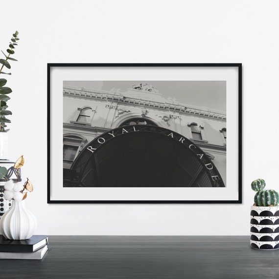 Royal Arcade Melbourne Australia Print Wall Art A4 A3 A2 A1