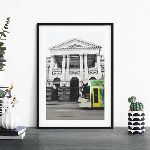 Town Hall Melbourne Australia Print Wall Art A4 A3 A2 A1