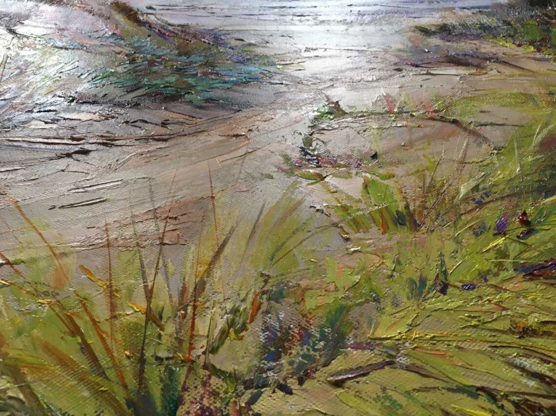Impression Scenery - Oil Painting Art Print - Image 2