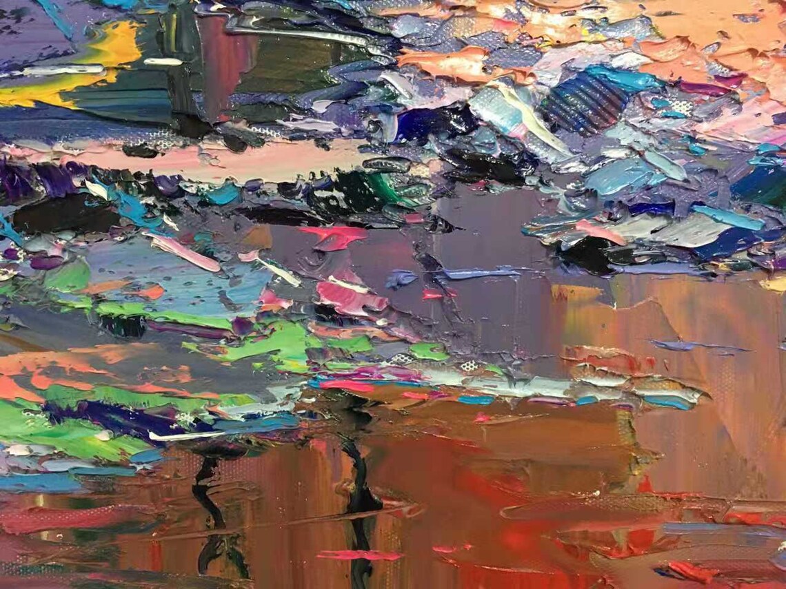 Impression Oil Painting Scenery, Landscape Art Print - Image 3