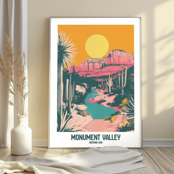 Monument Valley Arizona Usa Desert Art Print