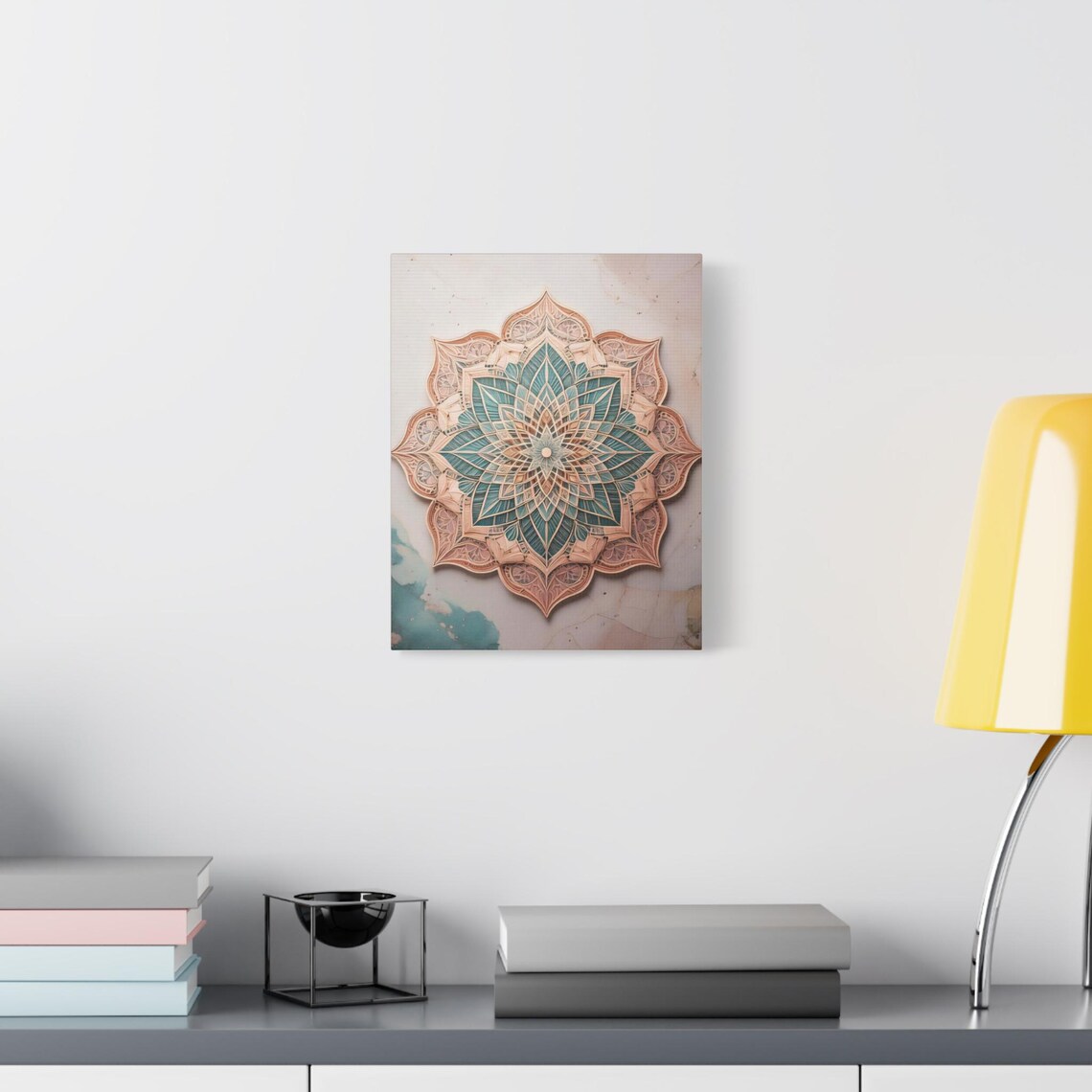 Bohemian Mandala Art Print, Relaxing Zen Decor - Image 2