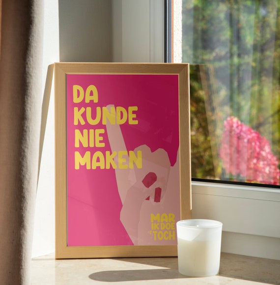 Gift Poster Wall Art Brabant Card
