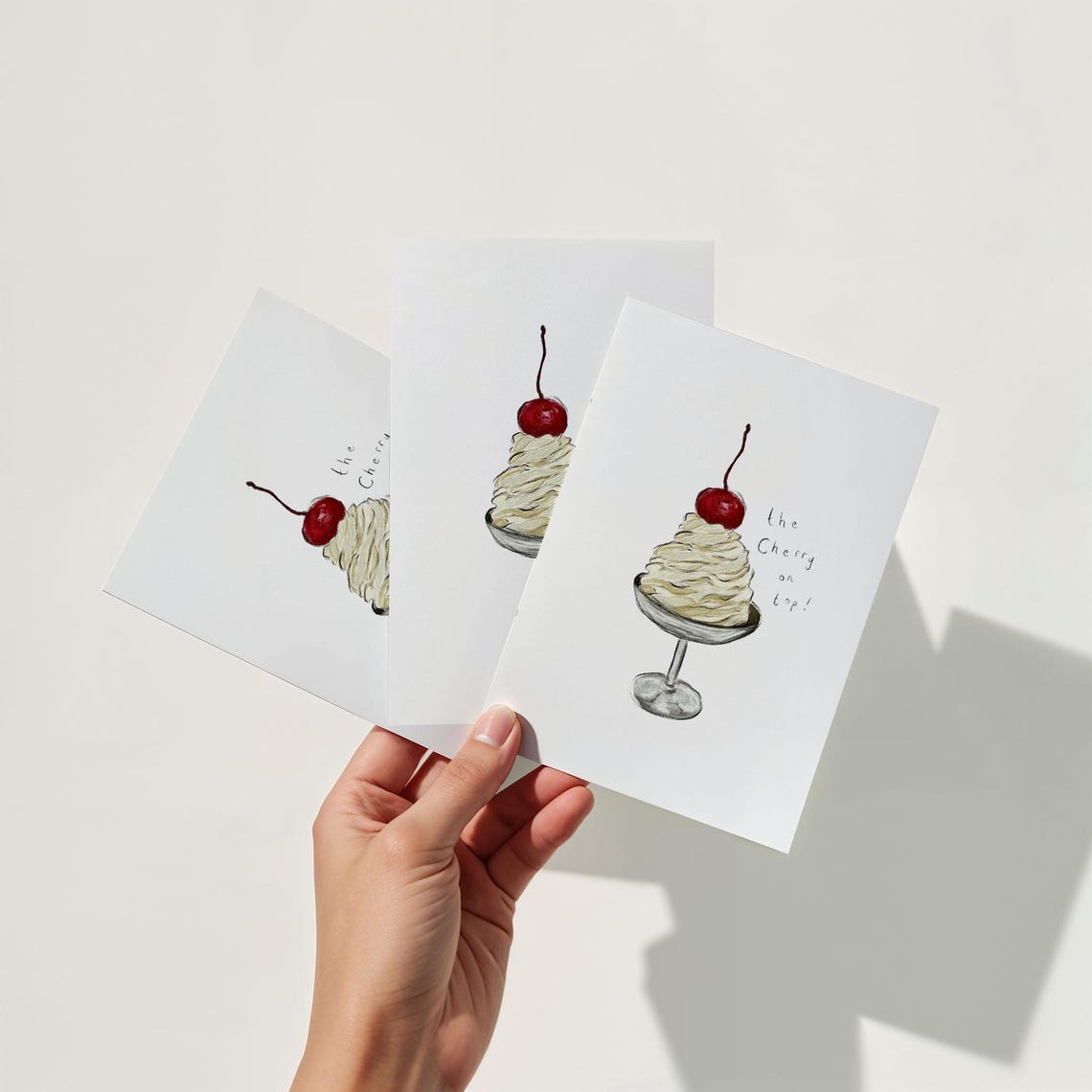 Ice Cream Poster, Kitchen Dessert Wall Art - Image 4