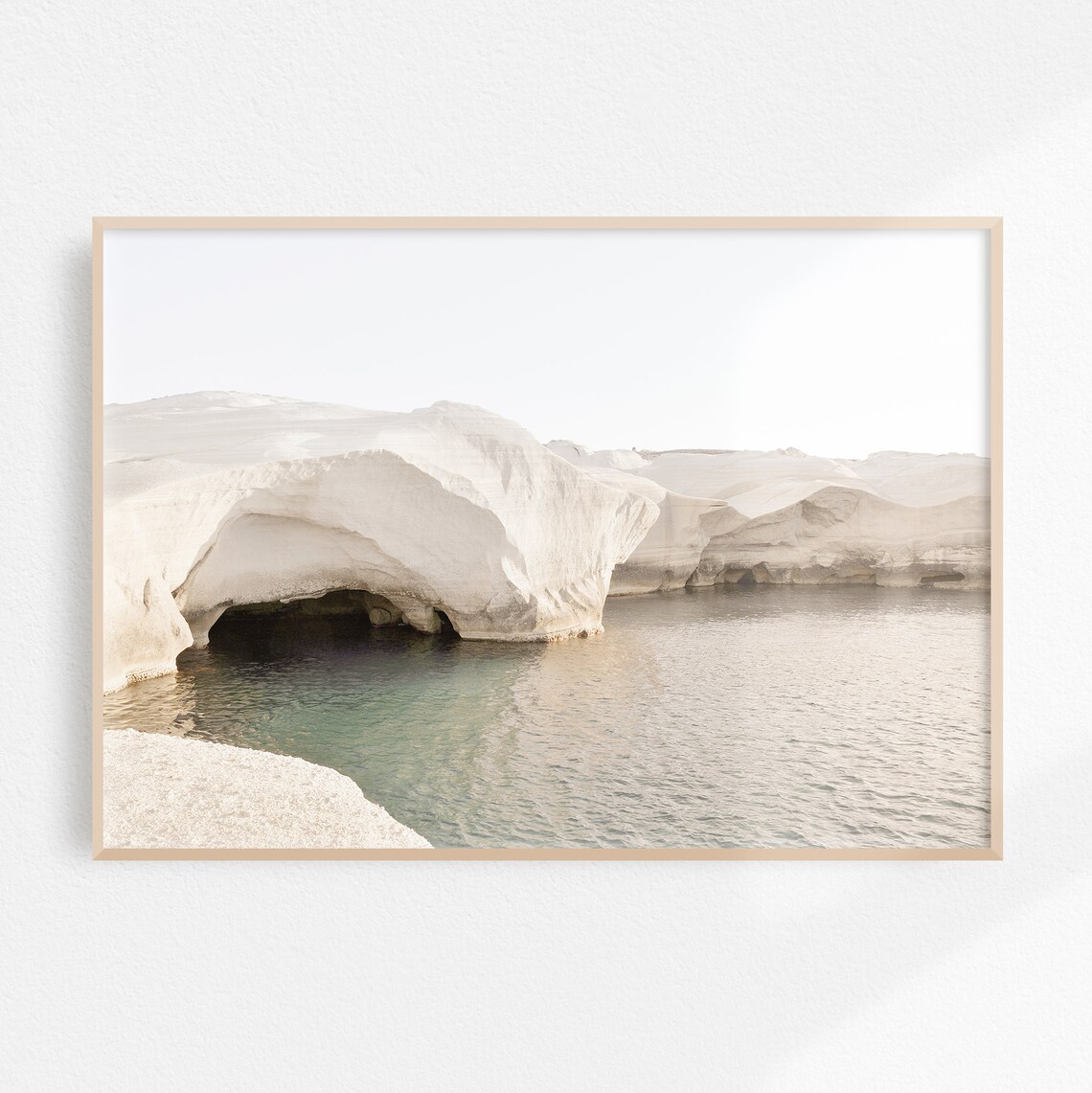 Milos Greece Beach Art Print, Sarakiniko Landscape