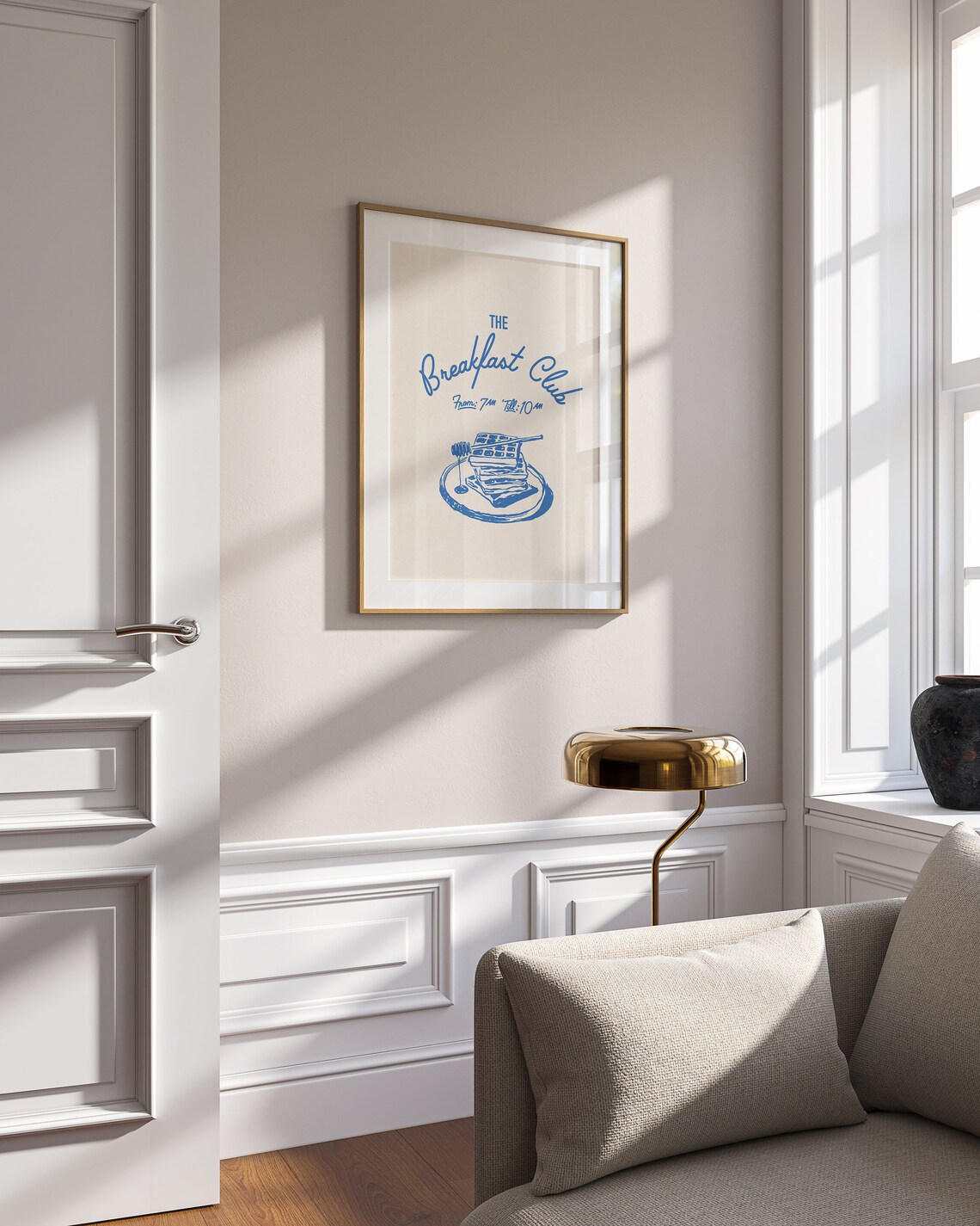 Breakfast Club Art Print, Hand-Drawn Kitchen Decor - Image 2