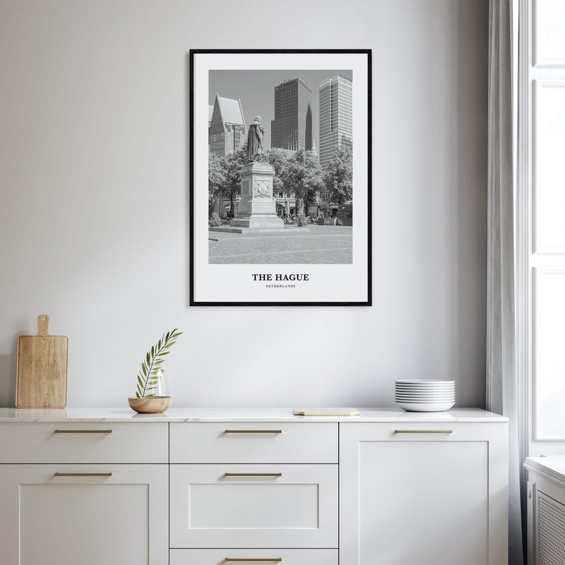 The Hague Wall Art The Hague Wall Decor The Hague Poster The Hague Home Decor The Hague Travel Gift The Hague Travel Print - Image 2